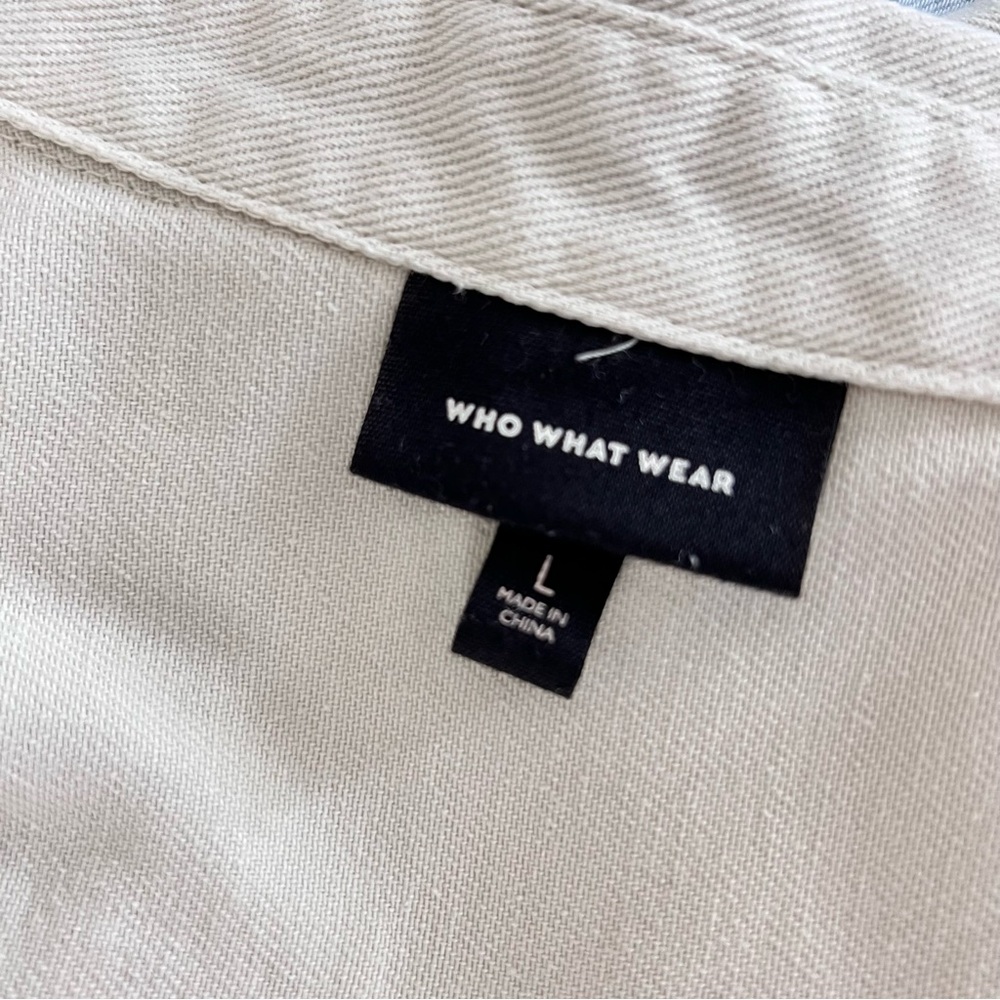 Off White Denim Zara dress belted - Picture 13 of 14
